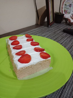 Foto resep Strawberry Yoghurt Ogura Cake