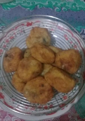 Foto resep Labu kuning goreng isi cokelat keju