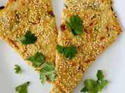 A picture of courgettes pancakes