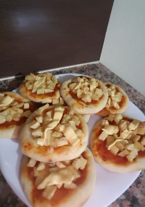 صورة لوصفة بيتزا سلاكة الحاصلين
