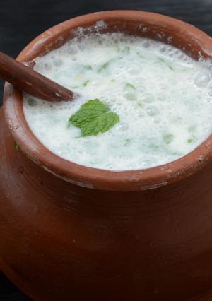 A picture of Buttermilk (Chaas).