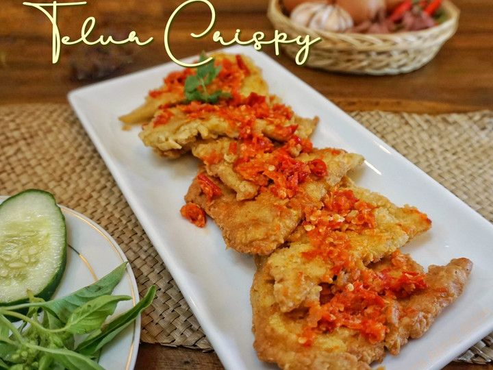 Resep Geprek Telur Crispy yang Bikin Ngiler