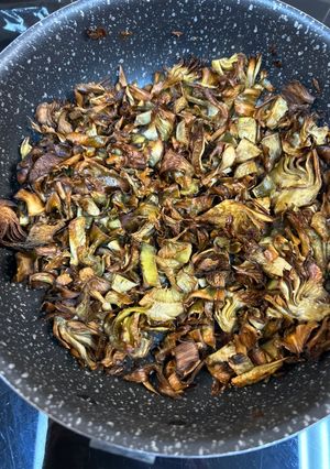 Una foto de Chips de Alcachofa en Airfryer Cosori