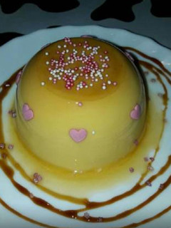 Una foto de Flan vainilla