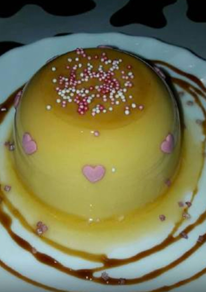 Una foto de Flan vainilla