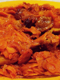 عکسی از دستور خورشت مرغ و هویج و آلو🥰