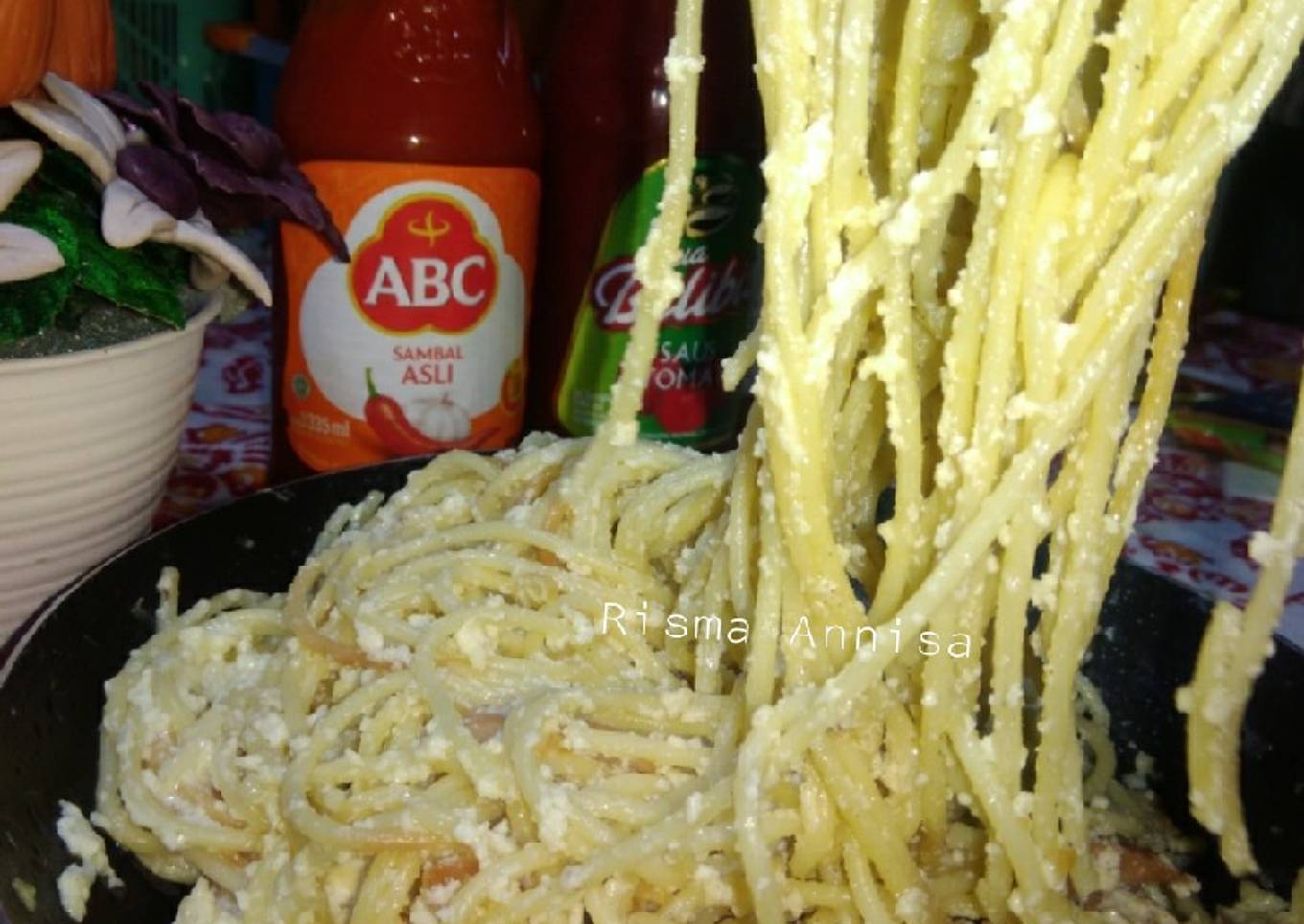 15. Spaghetti Carbonara#BikinRamadhanBerkesan