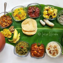 A picture of Kerala combo meal.