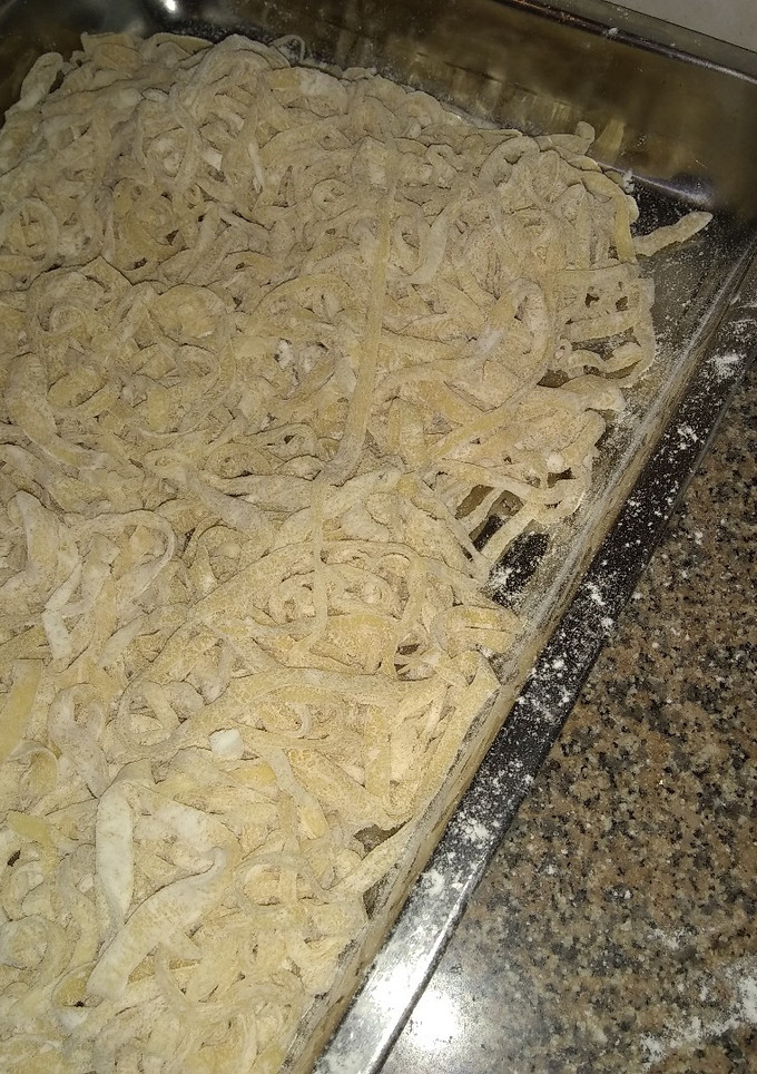 Una foto de Fideos caseros