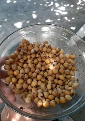 Una foto de Garbanzos condimentados