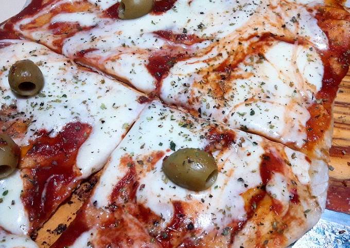 Foto principal de Pizza a la planchetta con harina Pureza con levadura 🍕🍕