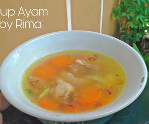 Resep Mudah Sup Ayam Segar Paling Enak