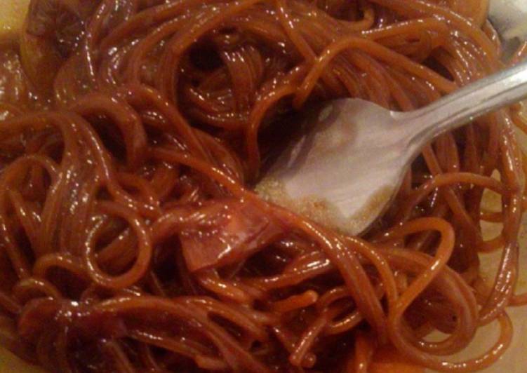 Fideos chinos "yakisoba"