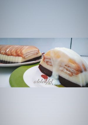 Foto resep Puding Marie 3 Lapis