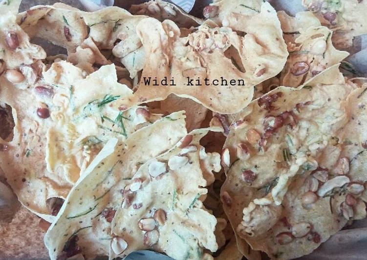 Rempeyek kacang anti gagal