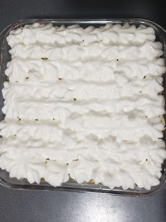 Una foto de Falsa torta enamorados (seudo torta amor) o mil hojas
