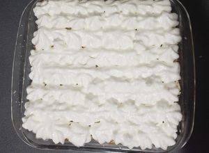 Una foto de Falsa torta enamorados (seudo torta amor) o mil hojas