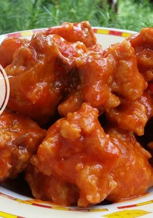 Foto resep AYAM saus pedas manis