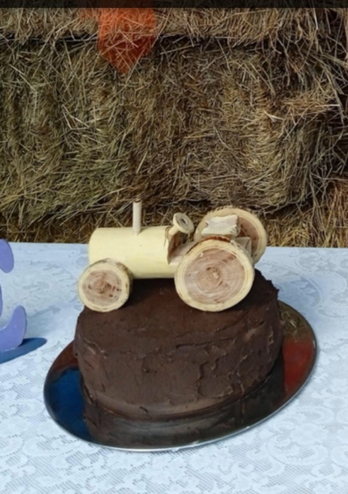 Una foto de Torta de cumpleaños BLW (+10-12 meses)