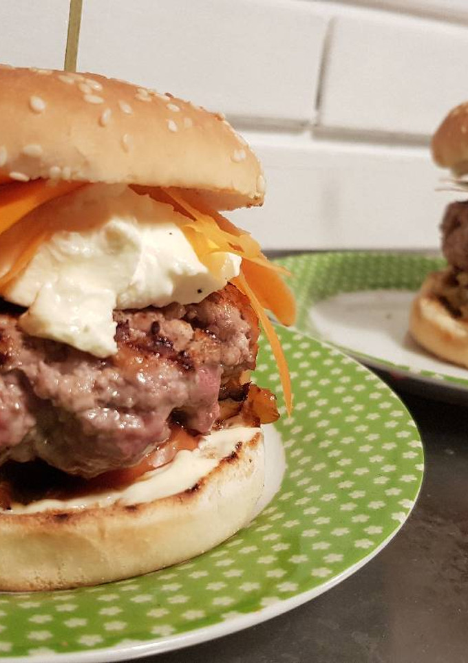 Una foto de Hamburguesas de ternera