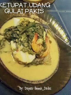 Foto resep Udang Gulai Pakis mix Tahu