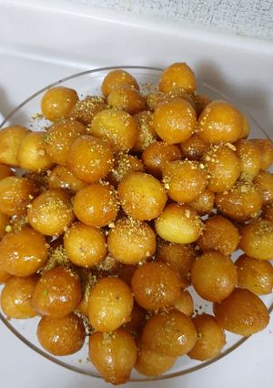 صورة لوصفة لقيمات