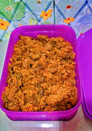 Foto resep Serundeng daging