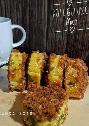 Foto resep Roti Gulung Abon