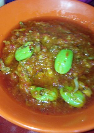 Foto resep Sambel teri pete endolita 😁