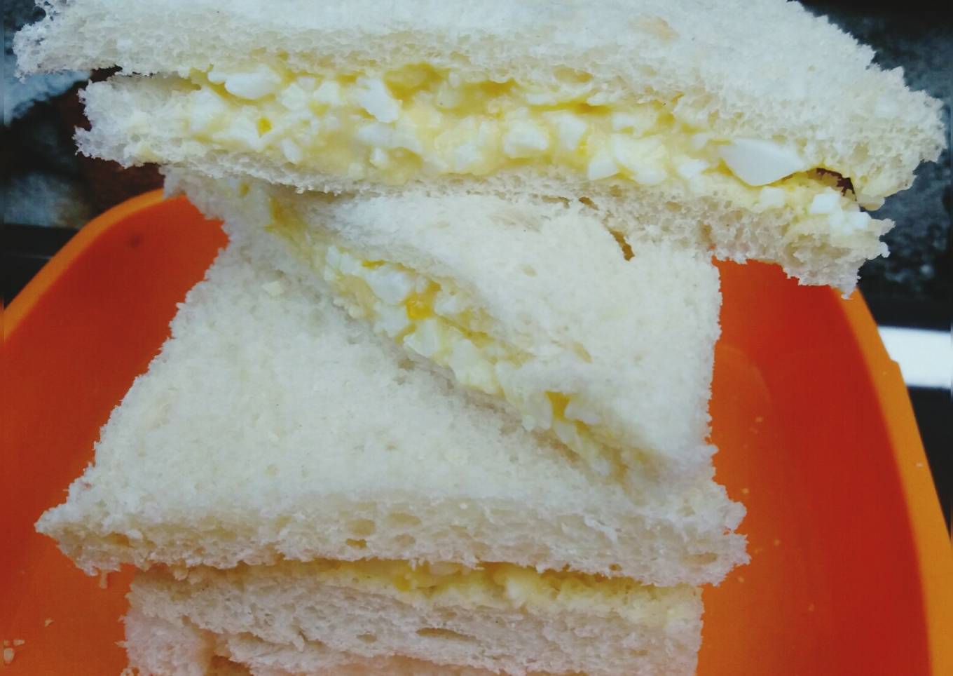 Tamago Sandwich aka Egg Sandwich ala Jepang