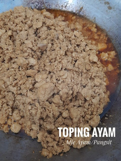 Foto resep Toping Ayam (Mie Ayam/Pangsit)
