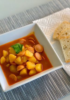 Paprikás krumpli 🥔🌶 recept fotója