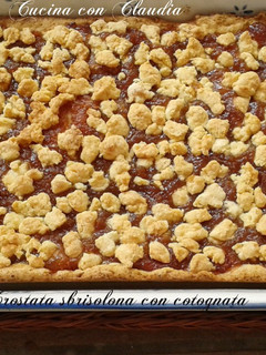 Una foto de Pastafrola italiana con mermelada de membrillo