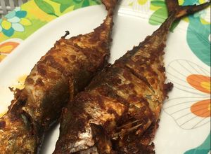 Foto resep Ikang kembung bakar bumbu padang
