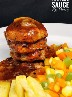 Foto resep Beef Patty Steak with BBQ Sauce