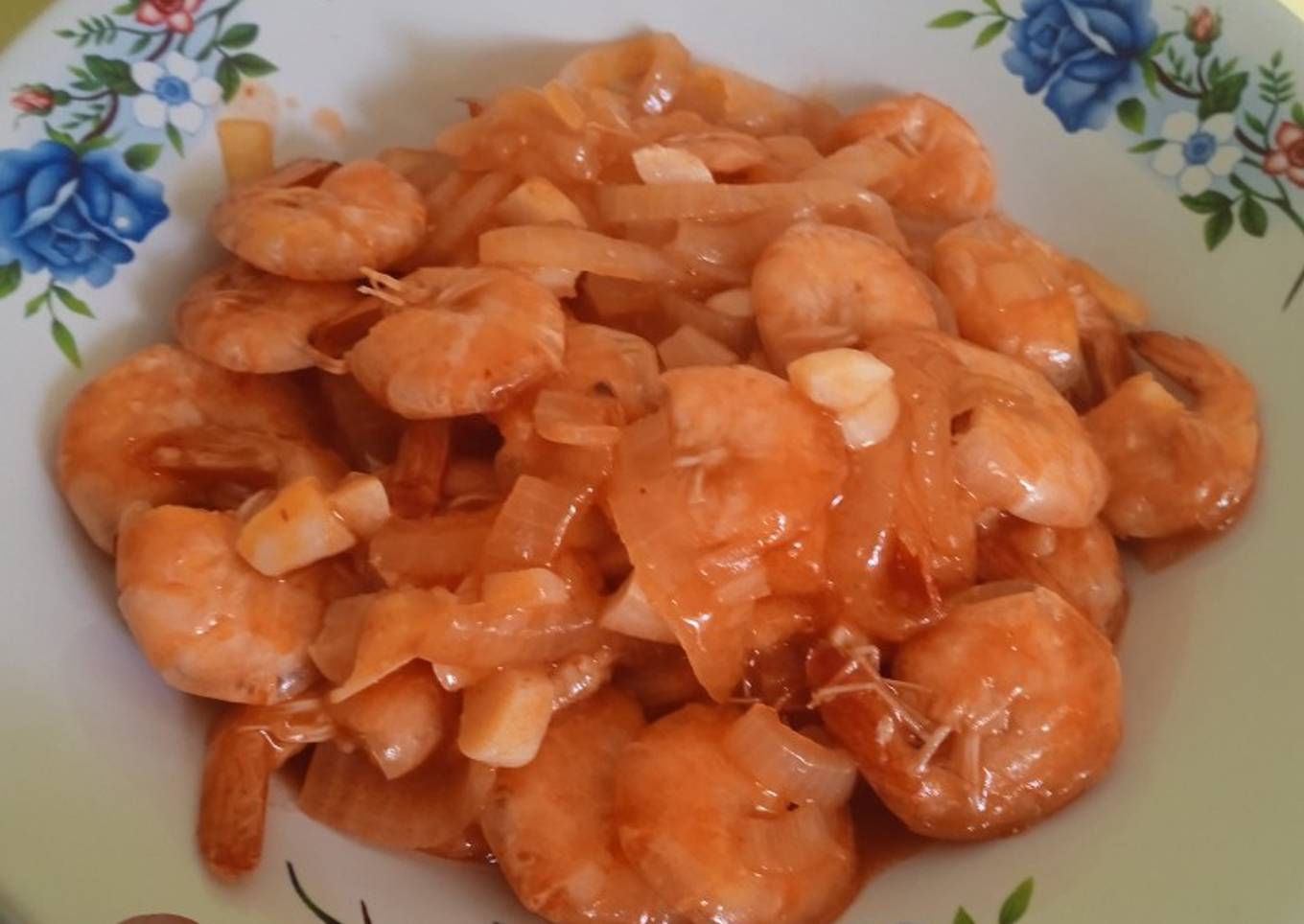 Udang saos tiram