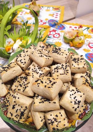 Tejmentes nehéz sós fincsi fekete szezámmal🤗 recept fotója