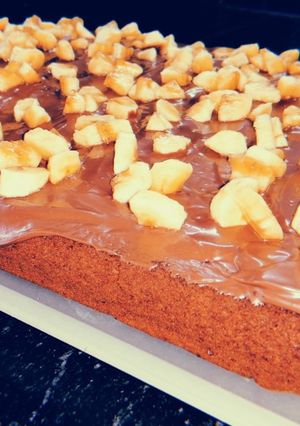 A picture of 3 ingredients cake.