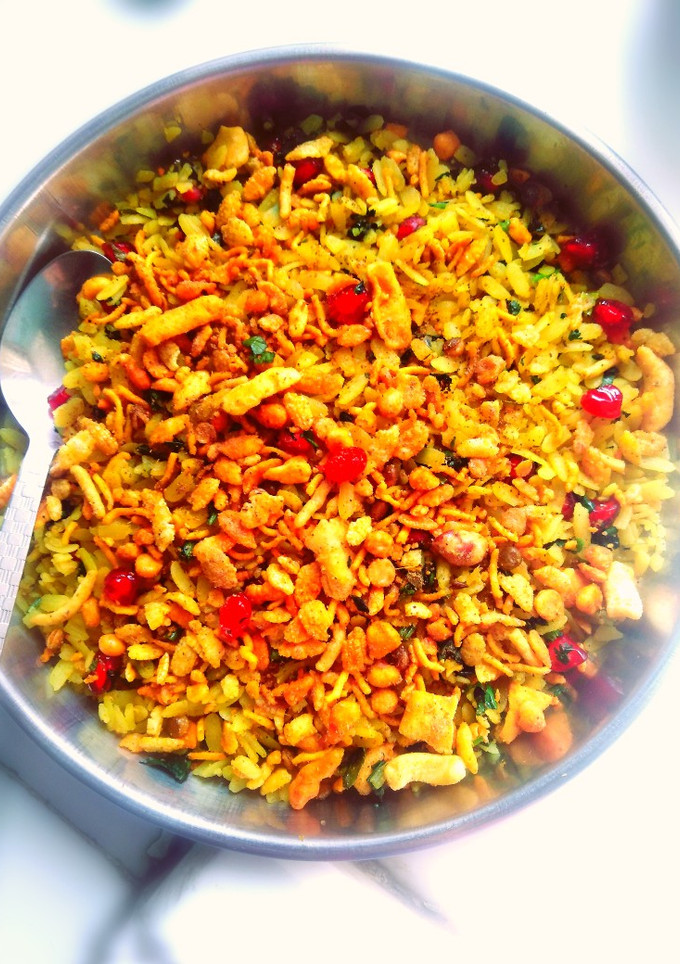 A picture of Onion Poha.