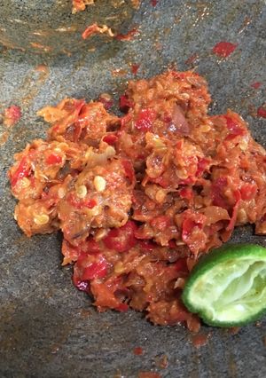 Foto resep Sambal terasi