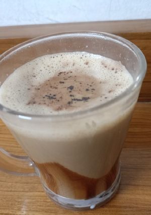 A picture of Hot chocolate cocoa coffee.