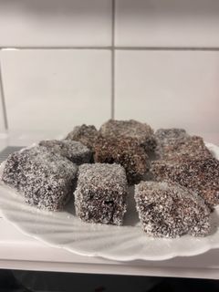 O poză a rețetei Prăjitură Batoane Tăvălita cu cocos.