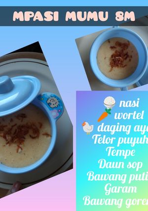 Foto resep Mpasi mumu 8m