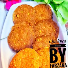 A picture of Chick pea cookies sugar free.