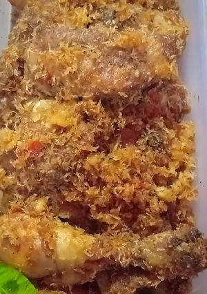 Foto resep Ayam serundeng