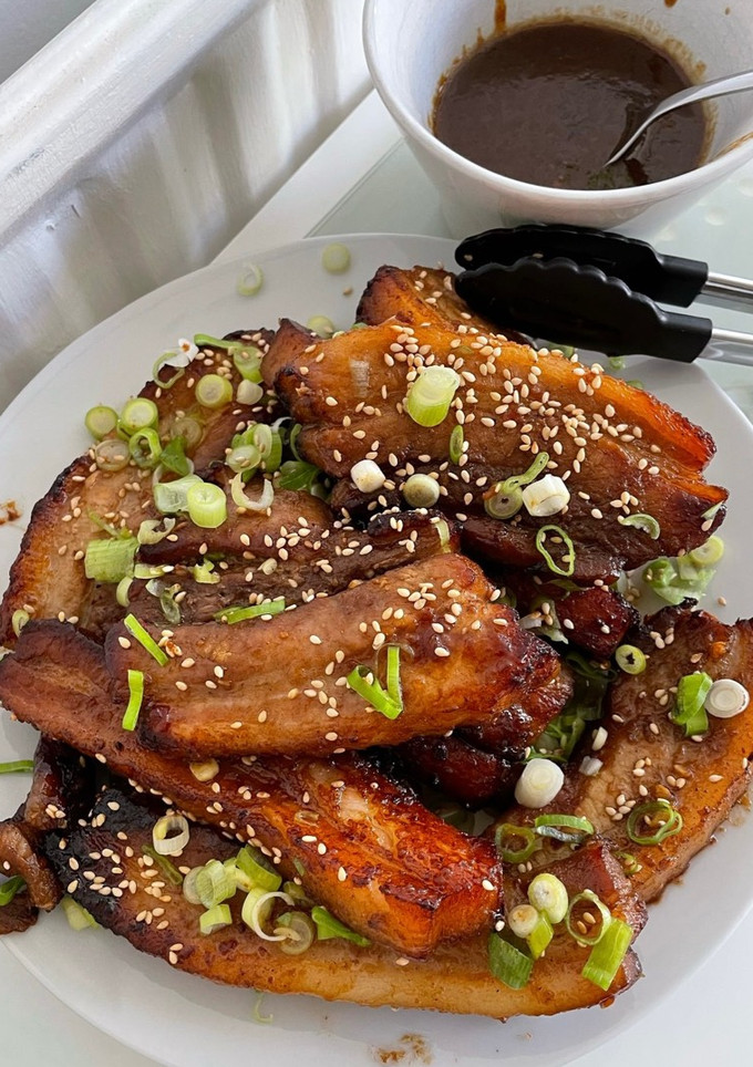 Foto resep Sweet Savoury Spicy Pork Belly Panggang Asian Style