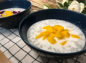 芒果椰汁西米露（普通&健康版） 的食譜成品照片