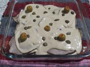 Una foto de filetes de atun
