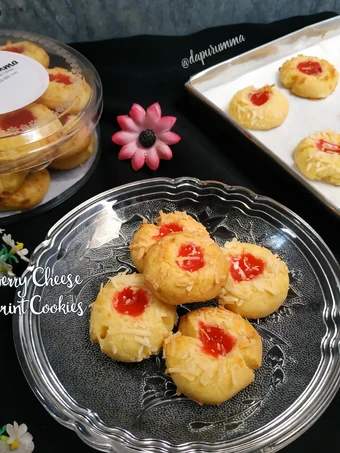 Recipe Strawberry cheese tumbprint cookies the Perfect So Delicious