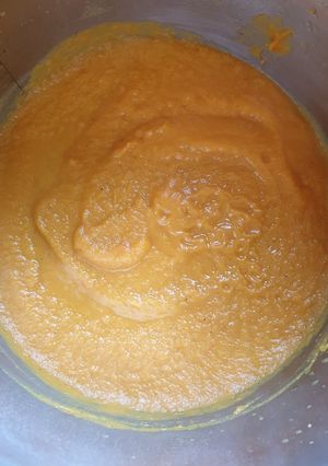 A picture of Roasted Butternut Squash Soup.